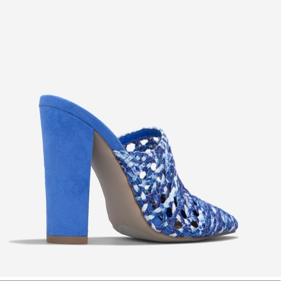 NWOB SHOE DAZZLE KENZIE WOOVEN MULE PUMP - Picture 3 of 8